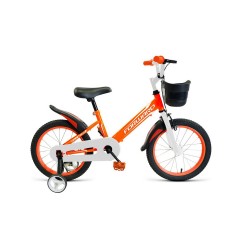 Велосипед FORWARD NITRO 16 (16"1 ск.)(оранжевый/белый)