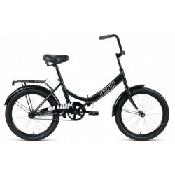 Велосипед 20 ALTAIR CITY (20" 1 ск. рост 14" скл.) (черный/серый)