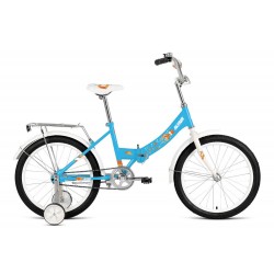 Велосипед ALTAIR CITY KIDS 20 Compact (20" 1 ск. рост 13" скл.) (голубой)