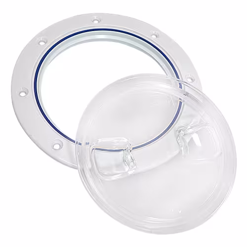 Люк смотровой Easterner C13021W8-1, 102 мм, прозрачный