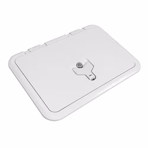 Люк смотровой Ceredi 6378, 270х370 мм, белый