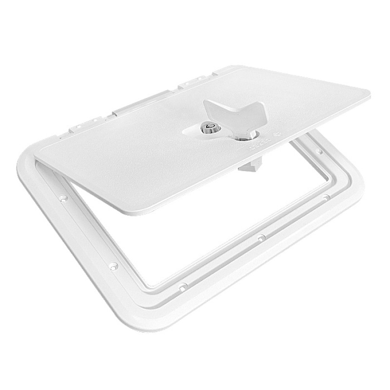 Люк смотровой Ceredi 6378, 270х370 мм, белый