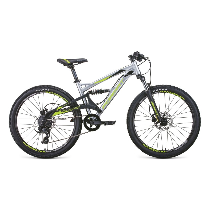 Велосипед FORMAT 6612 (24" 8 ск. рост 14.5) (серый/черный)