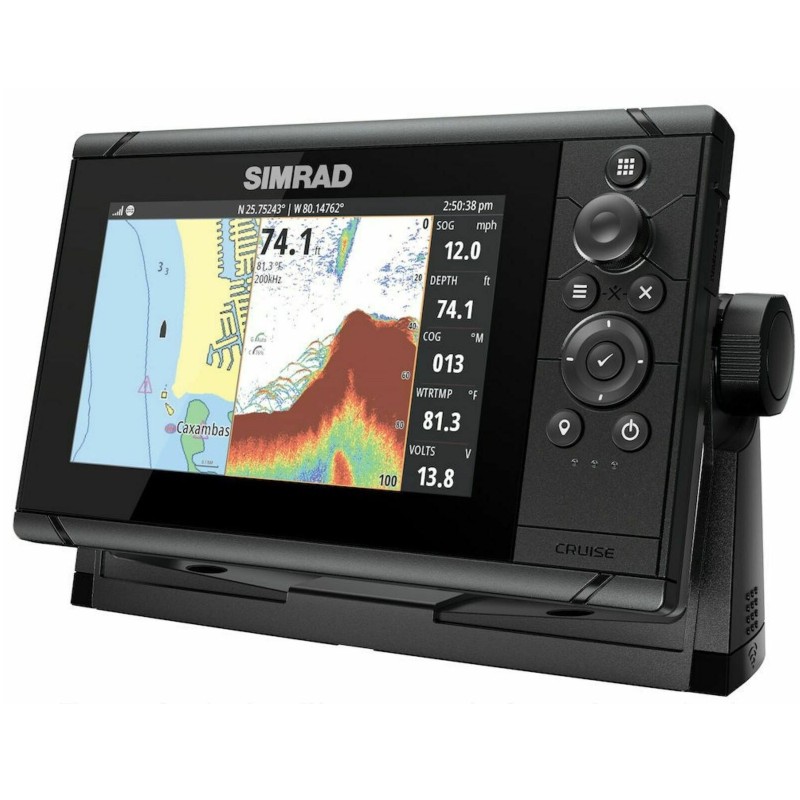 Картплоттер-эхолот Simrad Cruise 7 с датчиком XDCR 83/200