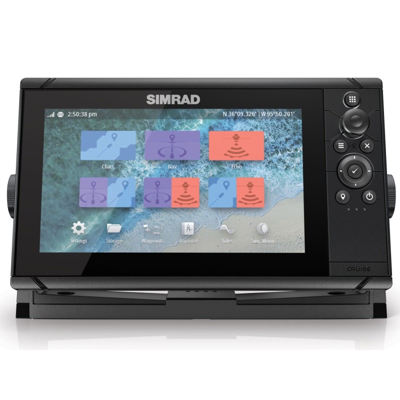 Картплоттер-эхолот Simrad Cruise 9 c датчиком XDCR 83/200