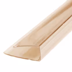 Профиль торцевой, 4 мм, коричневый