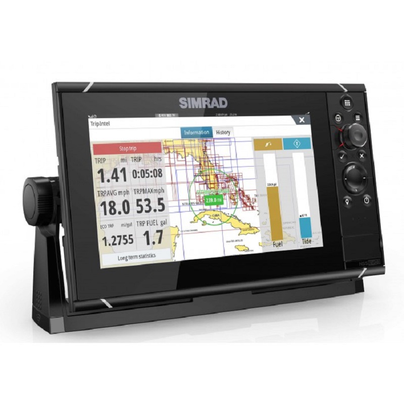 Дисплей многофункциональный SIMRAD NSS9 EVO3 with world basemap