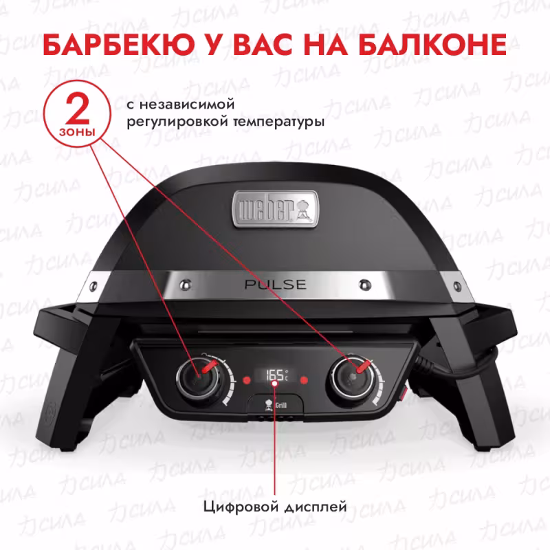 Гриль электрический Weber Pulse 2000