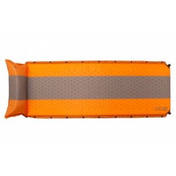 Коврик самонадувающийся туристический Envision Comfort 5P, 190x65x7 см, оранжевый/серый