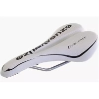 Седло, VZ-E01-012, 276*140 мм, Рамки, MTB, VENZO (белый/черный)