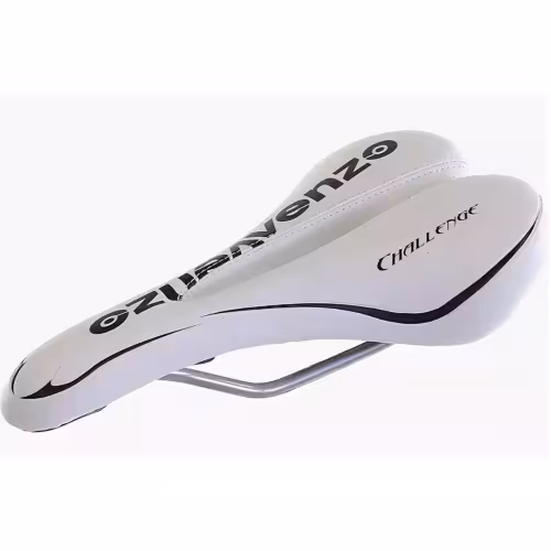 Седло, VZ-E01-012, 276*140 мм, Рамки, MTB, VENZO (белый/черный)