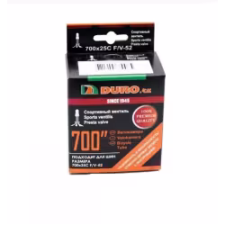 Камера Duro DHB01018, 700х25С, бутил, Presta FV-52
