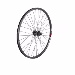 Колесо в сборе 28" заднее, втулка GJ-FL-028, 3/8 (гайка), c ножным тормозом, Двухстеночный обод, FWD