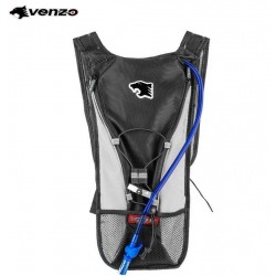 Рюкзак с гидратором велосипедный Venzo VZ-F21-004, черный/белый