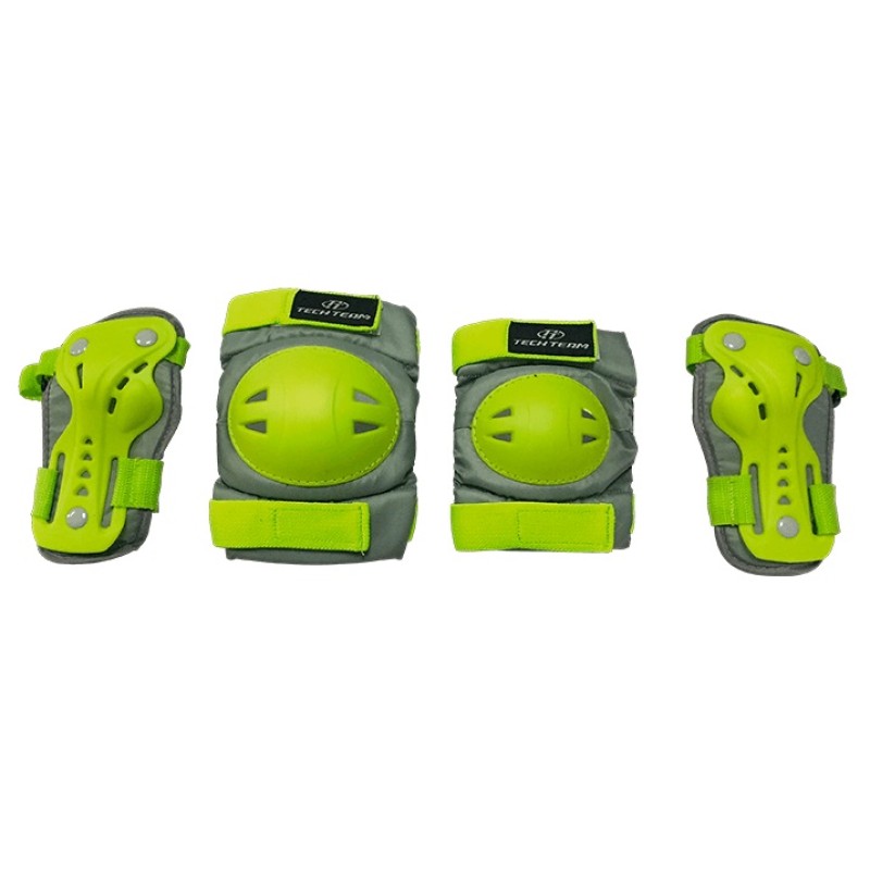 Комплект защиты детский Tech Team Safety Line 500, размер M, цвет в ассортименте