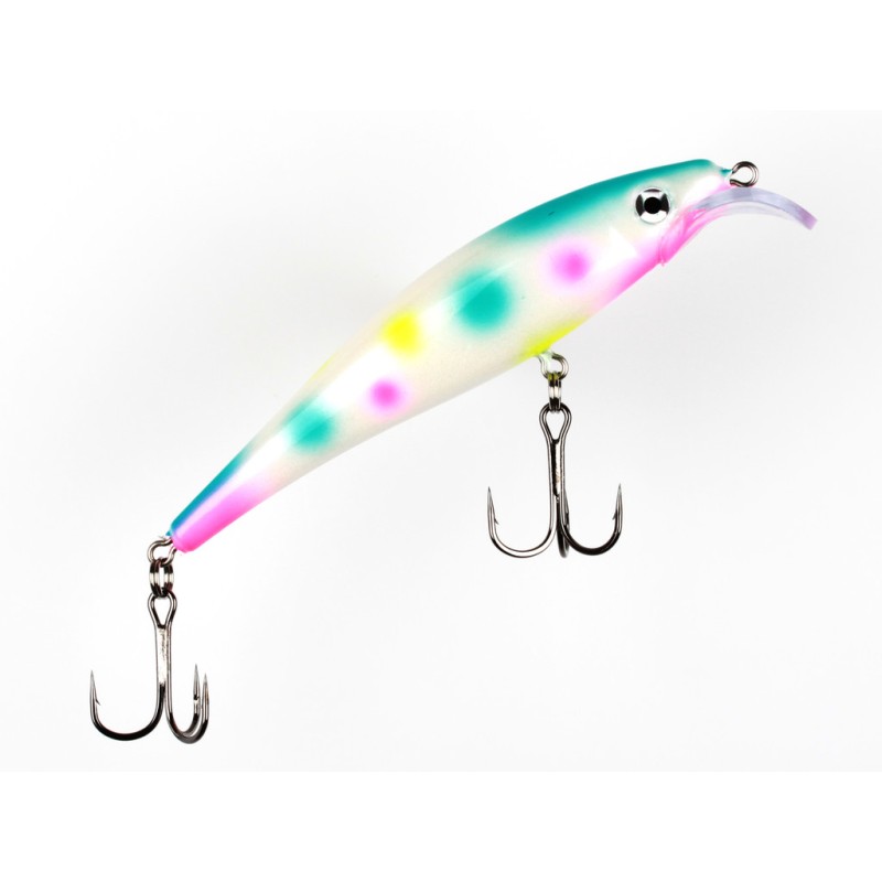 Воблер плавающий Jesse Saddle JE11 GL2, 110 мм, 14 г, цвет GL2