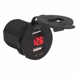 Зарядное гнездо USB 10264227, двойное