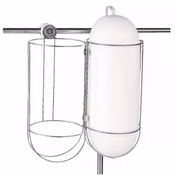 Держатель для одного кранца Osculati 10238046, 210 мм