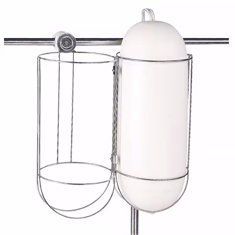 Держатель для одного кранца Osculati 10238046, 210 мм