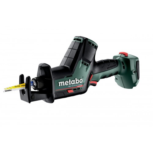 Пила сабельная аккумуляторная Metabo SSE 18 LTX BL COMPACT