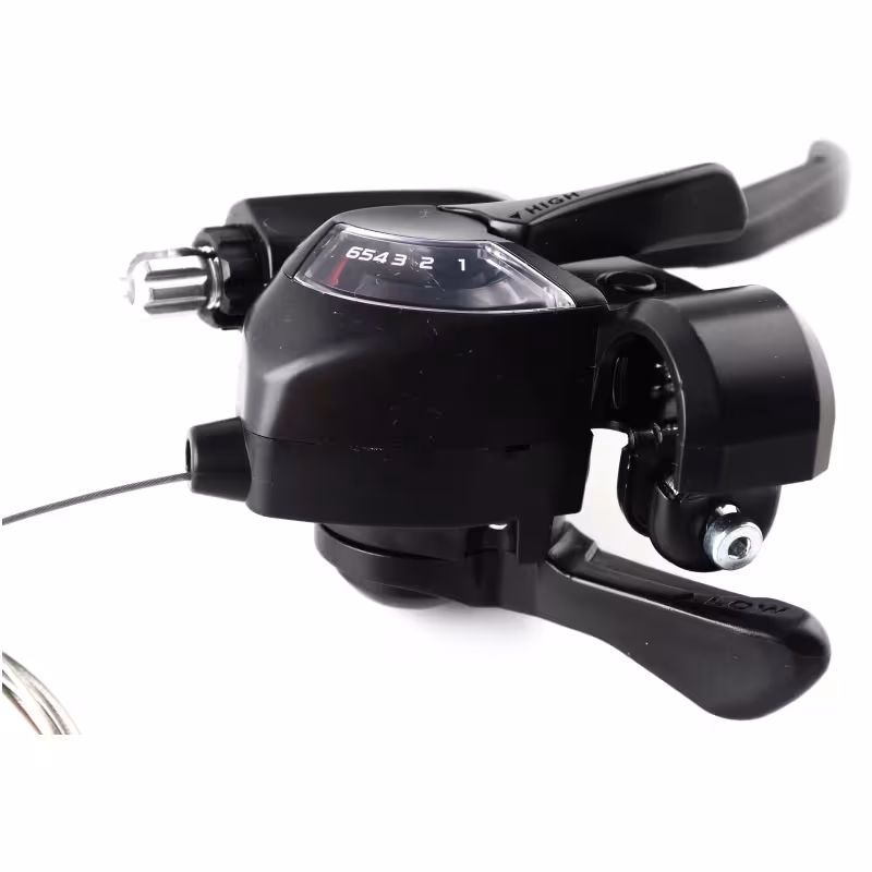 Рукоятка переключения передач правая  Shimano Tourney ST-EF41-6R ASTEF41R6AL, 6 скоростей, 22,2 мм