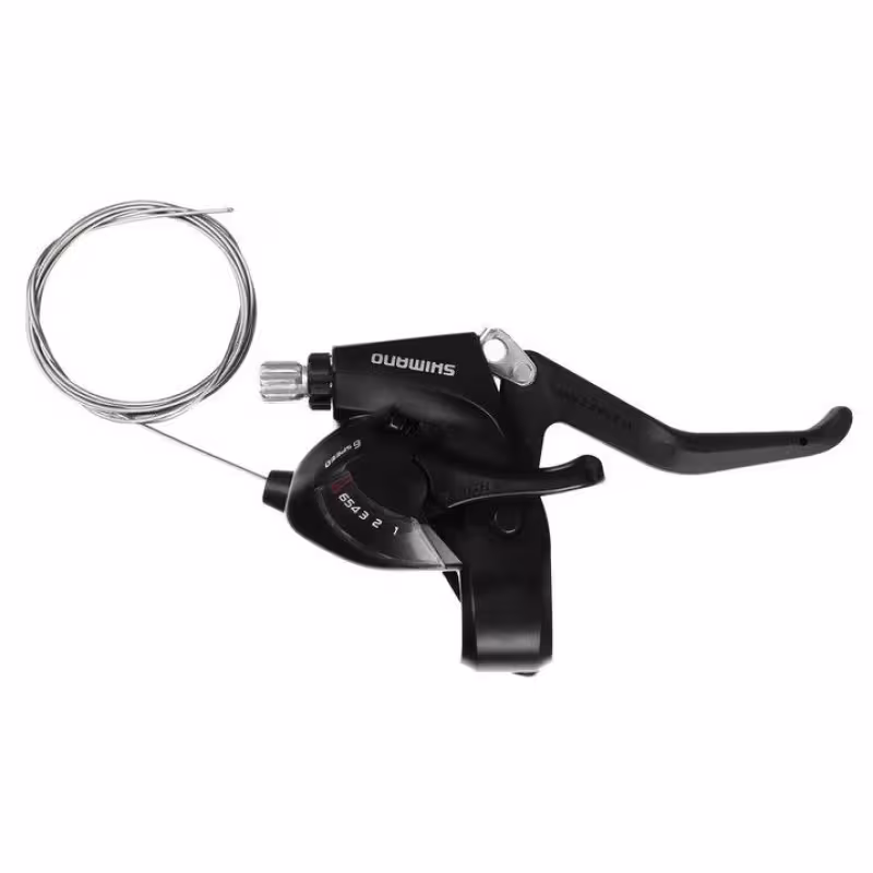 Рукоятка переключения передач правая  Shimano Tourney ST-EF41-6R ASTEF41R6AL, 6 скоростей, 22,2 мм