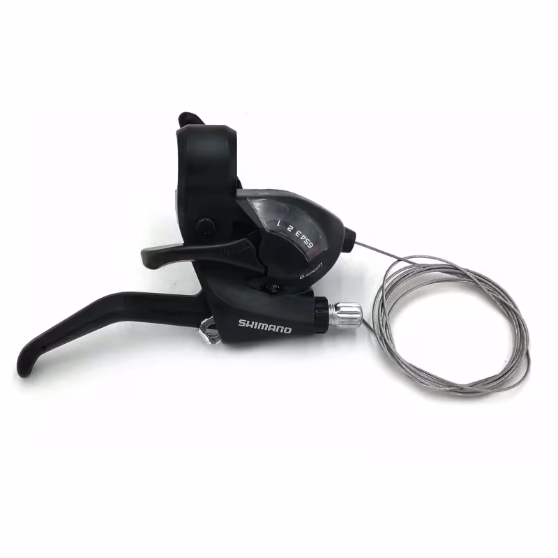 Рукоятка переключения передач правая  Shimano Tourney ST-EF41-6R ASTEF41R6AL, 6 скоростей, 22,2 мм