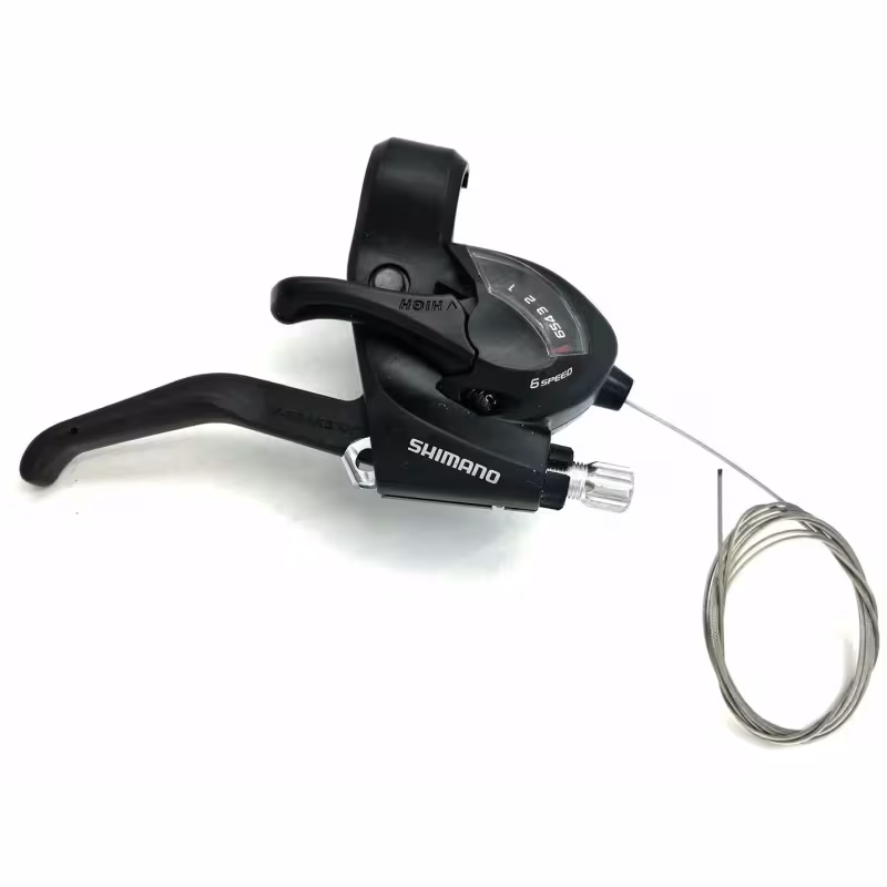 Рукоятка переключения передач правая  Shimano Tourney ST-EF41-6R ASTEF41R6AL, 6 скоростей, 22,2 мм