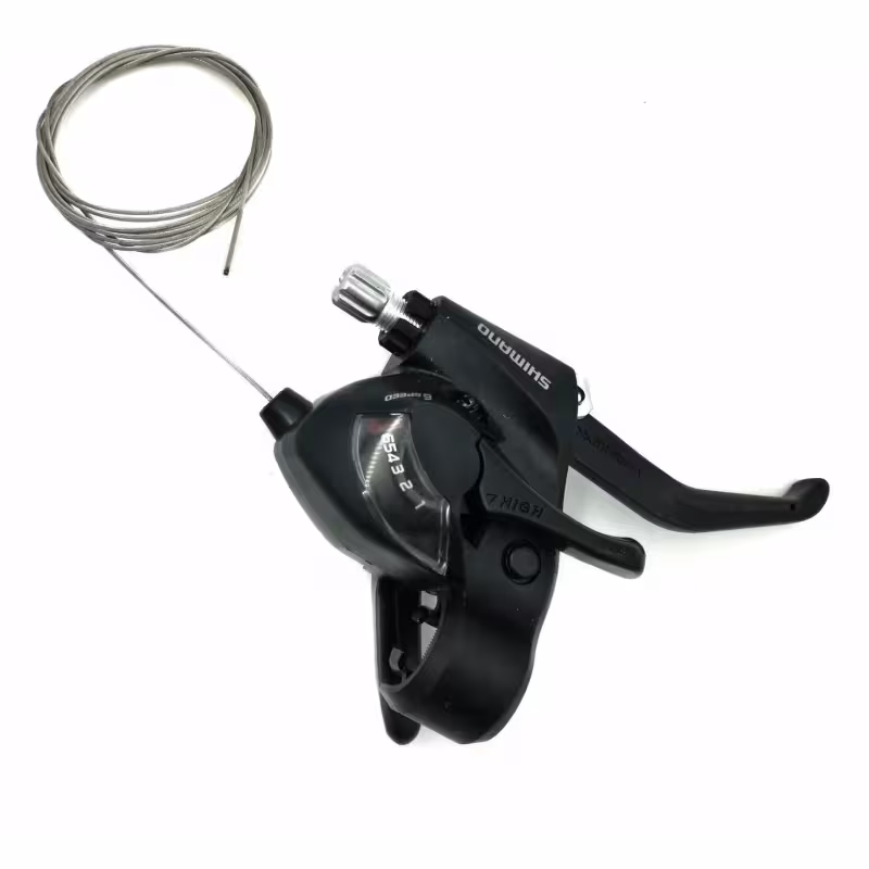 Рукоятка переключения передач правая  Shimano Tourney ST-EF41-6R ASTEF41R6AL, 6 скоростей, 22,2 мм