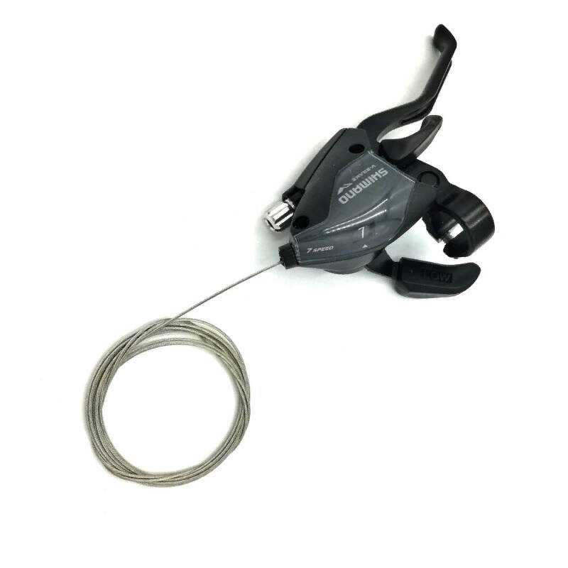 Рукоятка переключения передач правая Shimano Tourney ST-EF51-7R, 7 скоростей, 22.2 мм