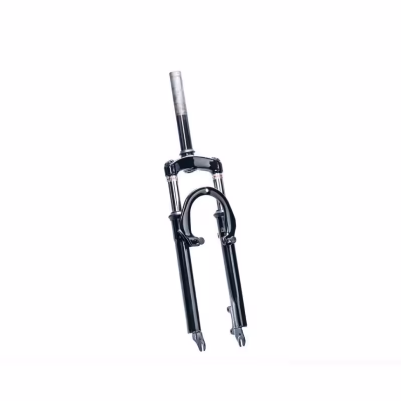 Вилка велосипедная Forward, 24", 1-1/8",  амортизационная, безрезьбовая, крепление под V-Brake/Disk brake, черный