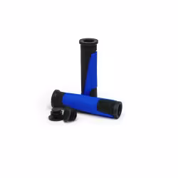 Грипсы велосипедные Forward, FWDHLG305B/BL, 130мм, черный/синий