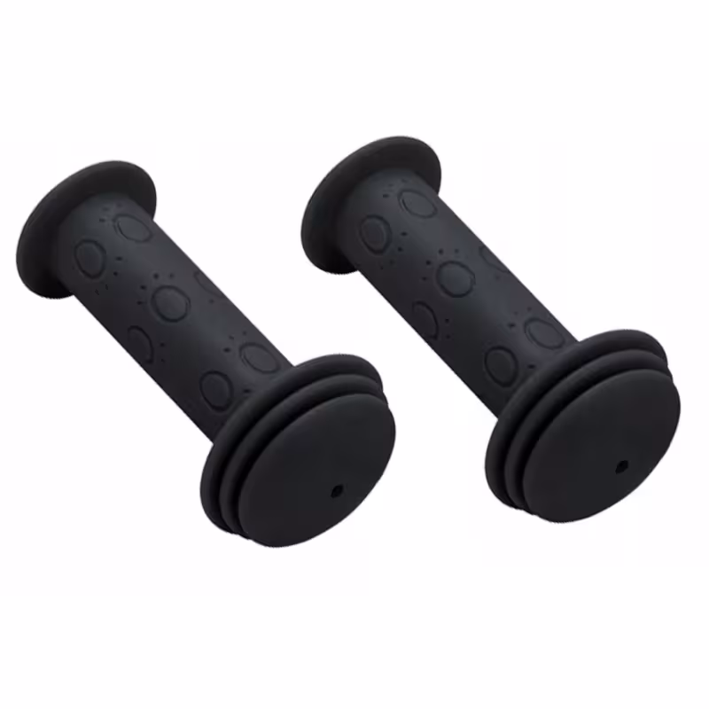 Грипсы велосипедные New Vision SR-75 RGRSR7500001, 92мм, черный