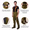 Костюм мужской Triton Gear PRO Angler, ткань Таслан, хаки/серый, размер 44-46, 170-176 см