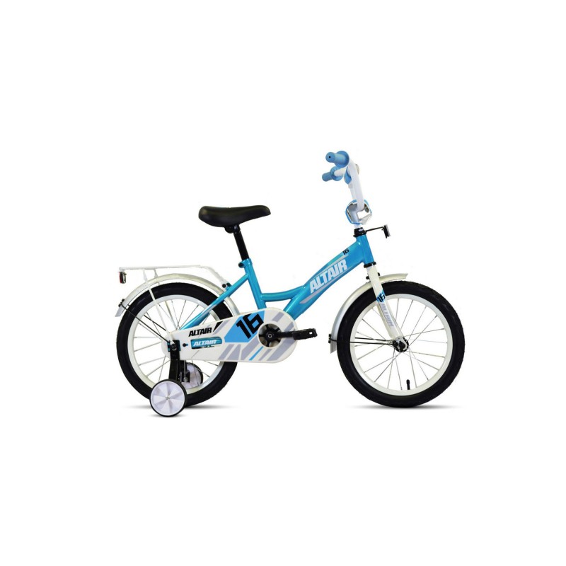 Велосипед 16 ALTAIR KIDS 16 (16" 1 ск.) (бирюз/белый)