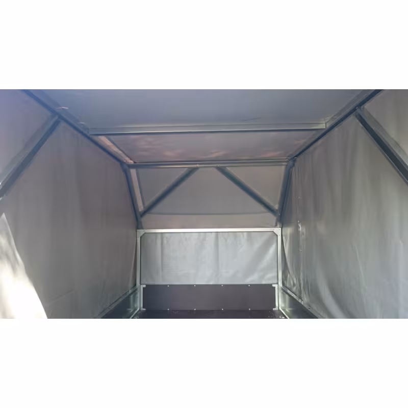 Тент аэродинамический на прицеп ССТ 7132-02 2424х1224х1428 мм