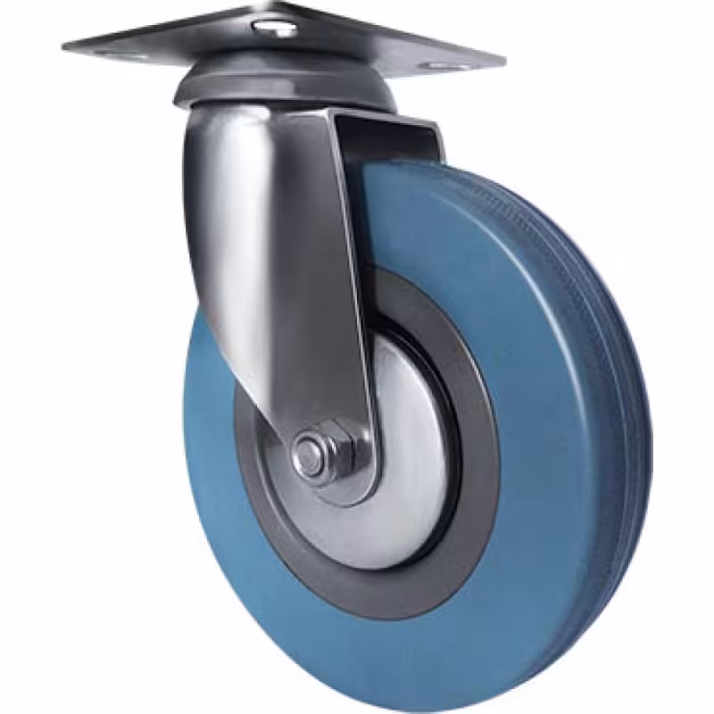 Колесо аппаратное поворотное с опорой Longway C-1702-MTB-050 SCg 25 (50x18 мм, 25 кг)  