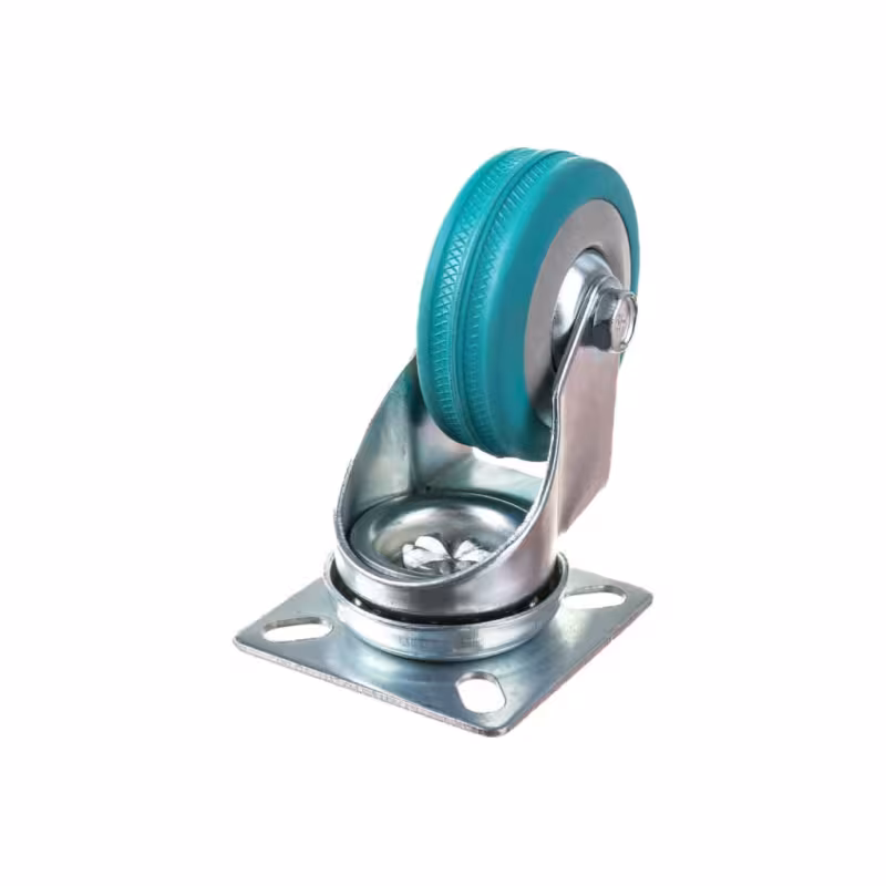 Колесо аппаратное поворотное с опорой Longway C-1702-MTB-050 SCg 25 (50x18 мм, 25 кг)  