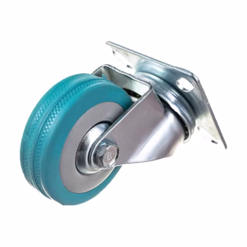 Колесо аппаратное поворотное с опорой Longway C-1702-MTB-050 SCg 25 (50x18 мм, 25 кг)  