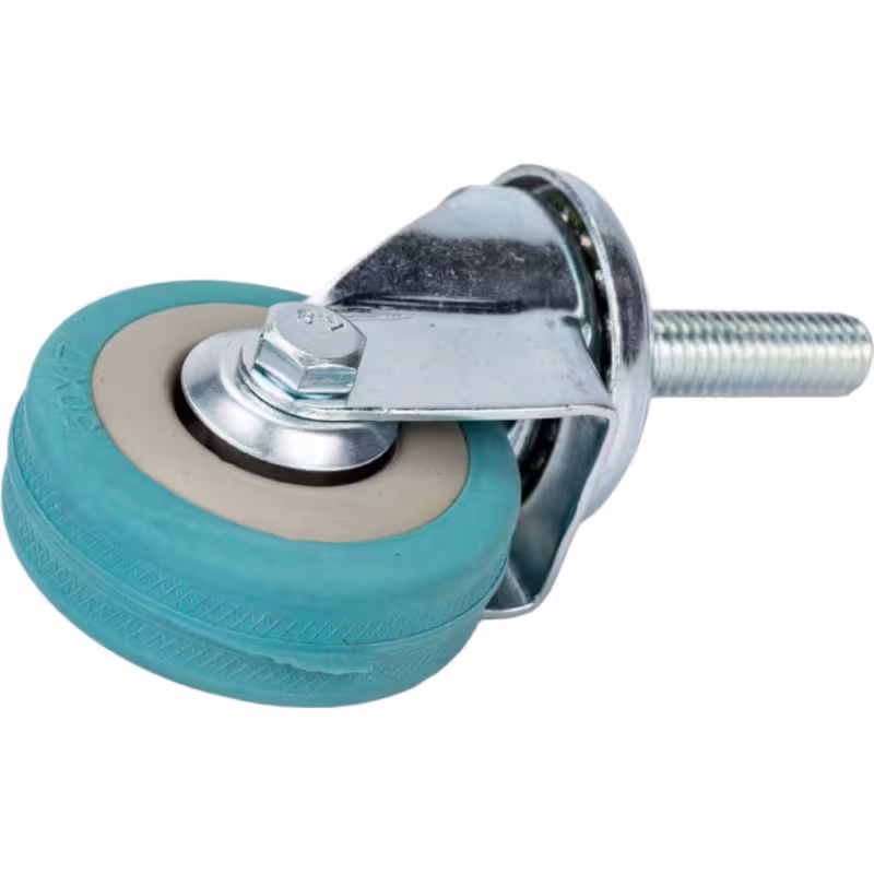 Колесо аппаратное поворотное с болтом и опорой Longway C-1701-MTB-050 SCtg 25 (50x18 мм, 25 кг)  