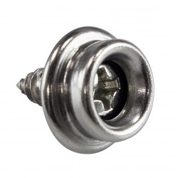 Нижняя часть кнопки DOT 93XN1039341U на шурупе 9,5 мм, нержавеющая сталь