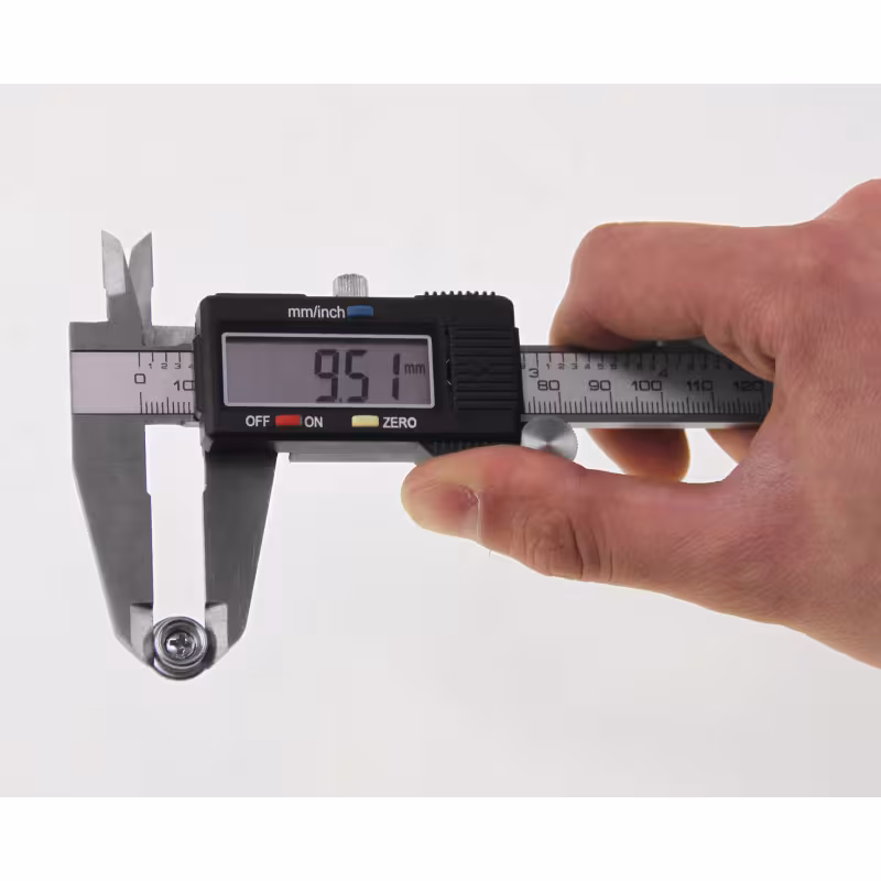 Нижняя часть кнопки DOT 93XN1039341U на шурупе 9,5 мм, нержавеющая сталь