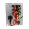 Панель бортового питания AES AES121416B, 3 переключателя