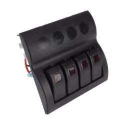 Панель бортового питания AES AES1214324, 4 переключателя