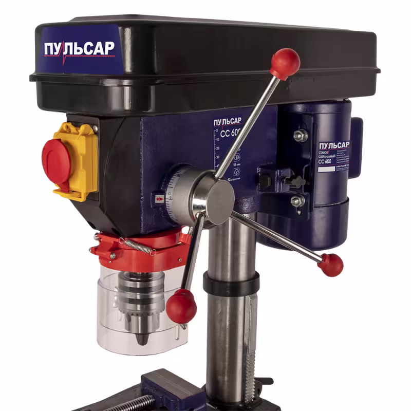 Станок сверлильный Пульсар СС 600 (тиски в комплекте)