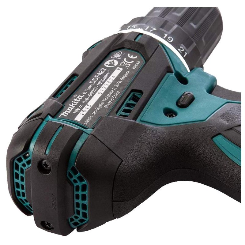 Дрель-шуруповерт аккумуляторная Makita DDF482SYE 