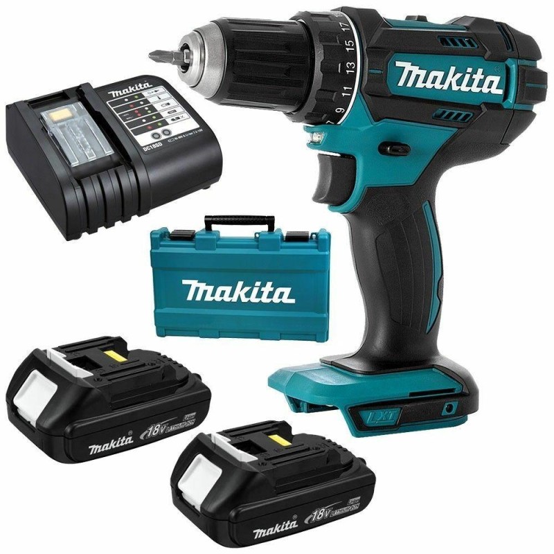 Дрель-шуруповерт аккумуляторная Makita DDF482SYE 