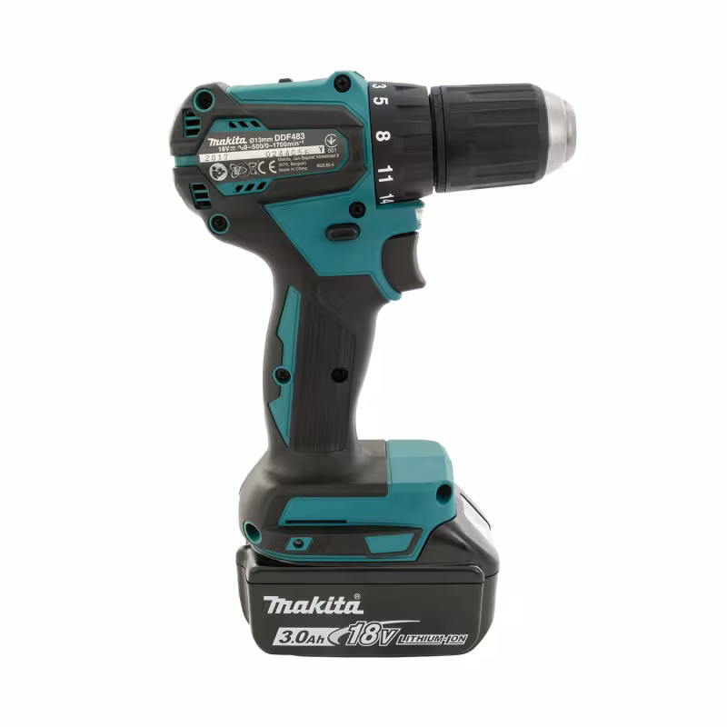 Дрель-шуруповерт аккумуляторная Makita DDF483RFE