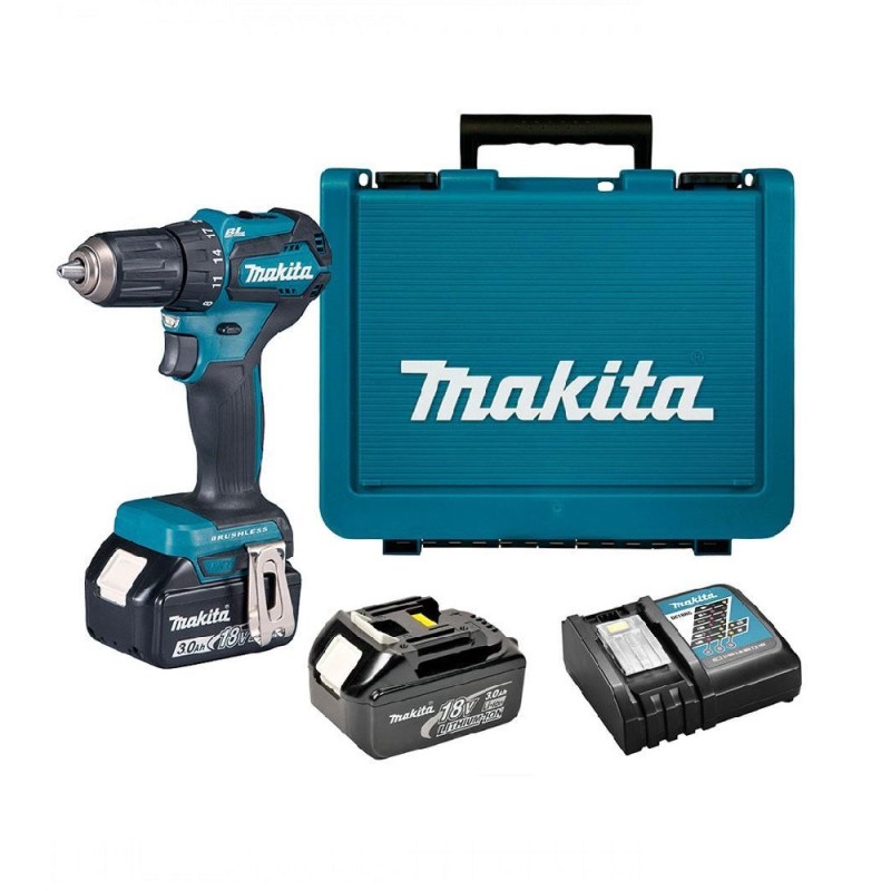 Дрель-шуруповерт аккумуляторная Makita DDF483SYE 