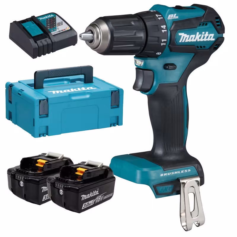 Дрель-шуруповерт аккумуляторная Makita DDF485RFE